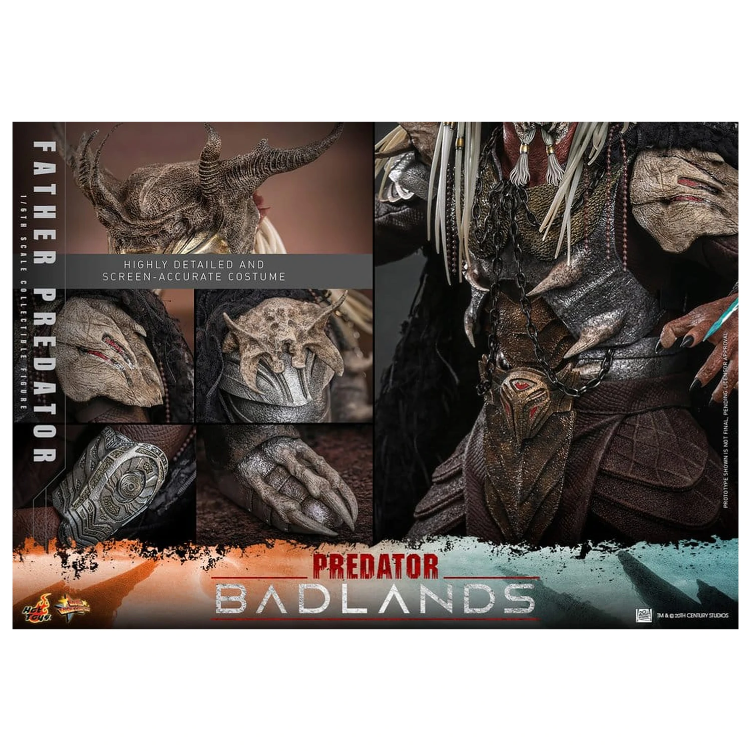 Predator: Badlands Movie Masterpiece Figurka akcji 1/6 Njohrr 36 cm zdjęcie produktu