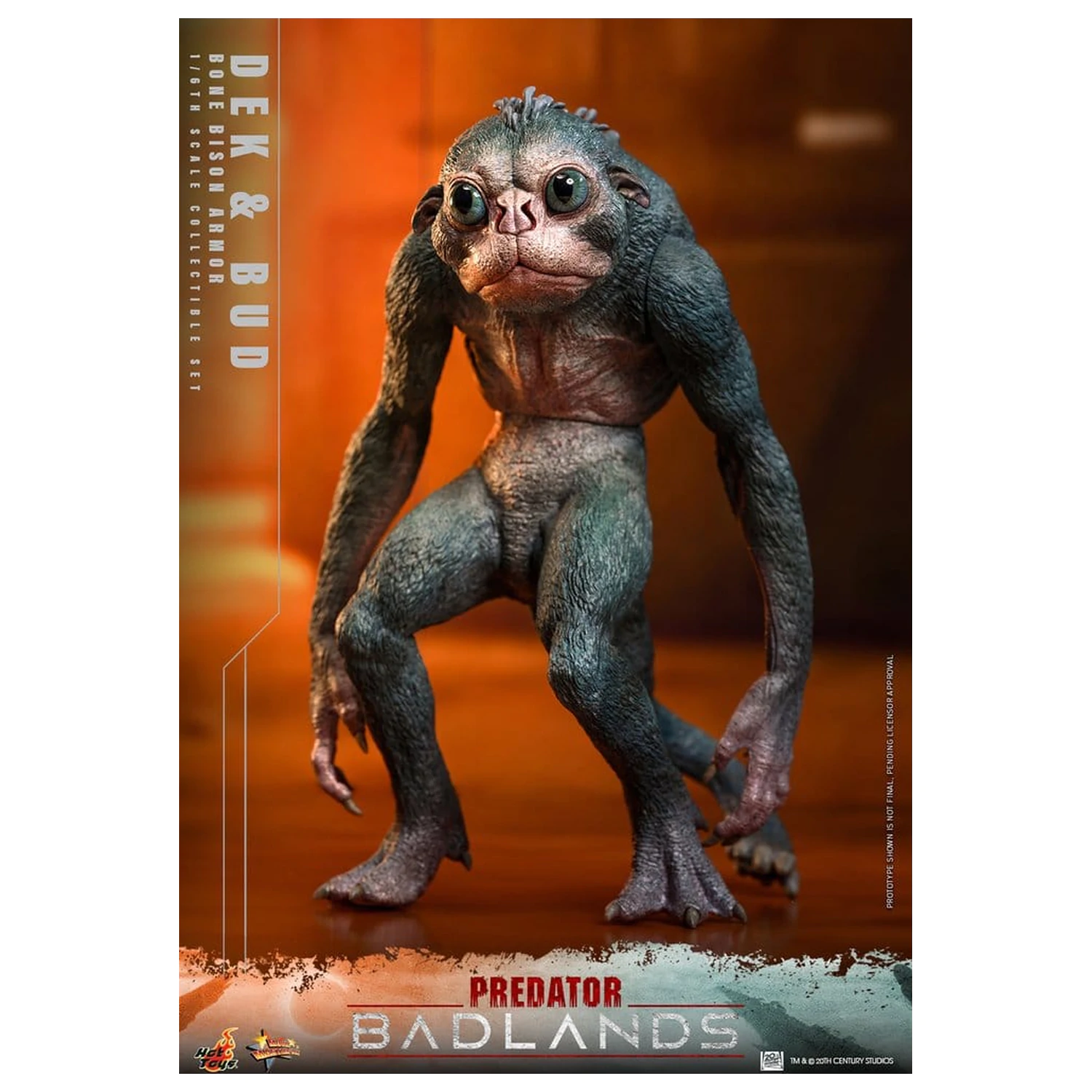 Predator: Badlands Movie Masterpiece figurki akcji 2-pak 1/6 Dek (Bone Bison Armor) i Bud 31 cm zdjęcie produktu