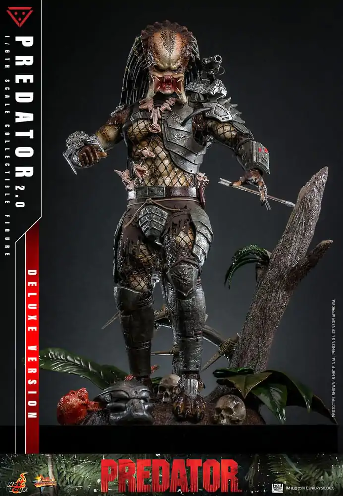 Predator Movie Masterpiece Figurka Akcji 1/6 Predator (2.0) Deluxe Version 34 cm zdjęcie produktu