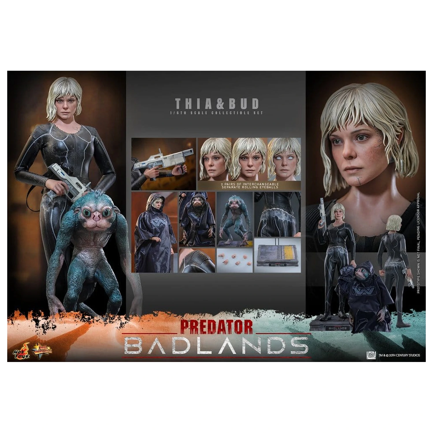 Predator Sixth Scale Zestaw figurek Thia i Bud 29 cm zdjęcie produktu