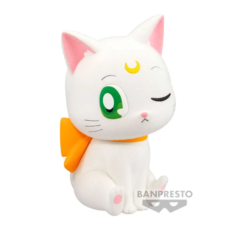 Pretty Guardian Sailor Moon Cosmos the Movie Artemis Big Ribbon Fluffy Puffy figurka 7 cm zdjęcie produktu