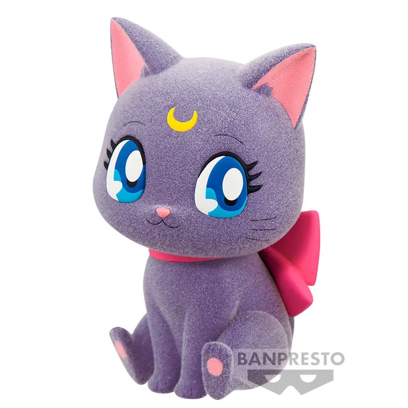 Pretty Guardian Sailor Moon Cosmos the Movie Luna Big Ribbon Fluffy Puffy figurka 7cm zdjęcie produktu