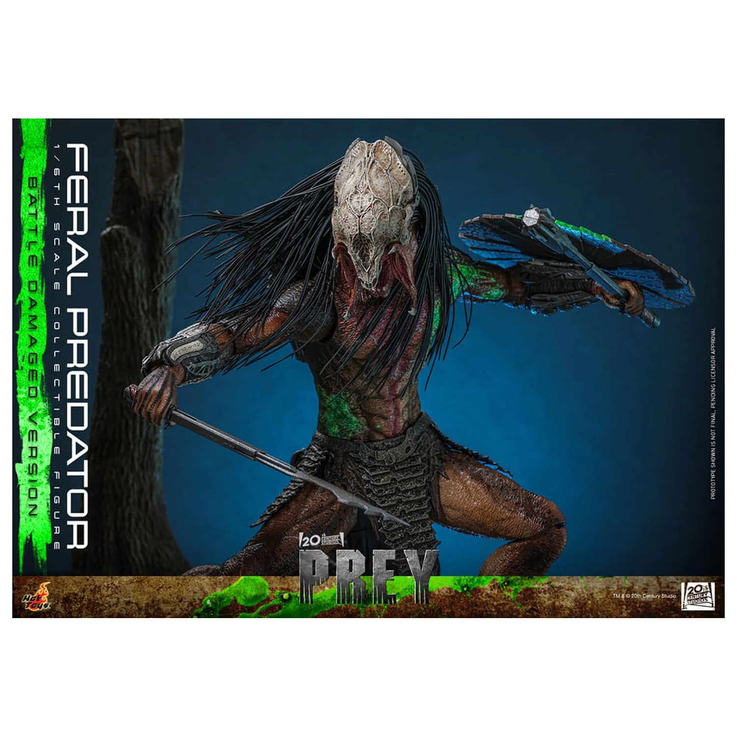 Prey Action Figure 1/6 Feral Predator (Battle Damaged Version) 37 cm zdjęcie produktu
