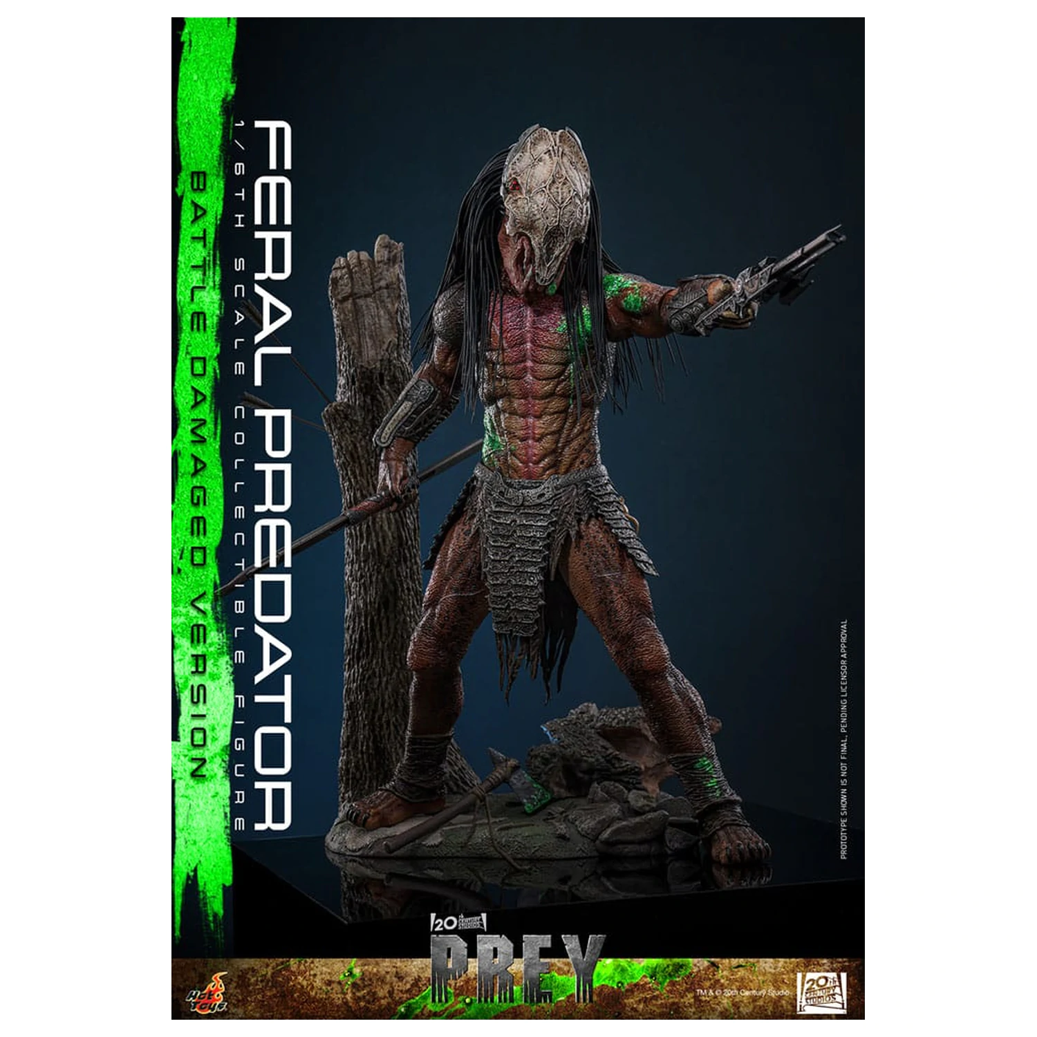 Prey Action Figure 1/6 Feral Predator (Battle Damaged Version) 37 cm zdjęcie produktu
