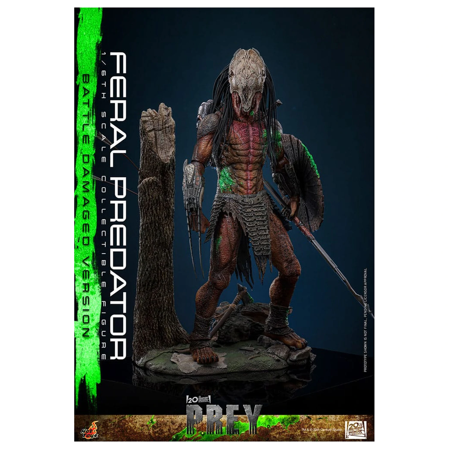 Prey Action Figure 1/6 Feral Predator (Battle Damaged Version) 37 cm zdjęcie produktu