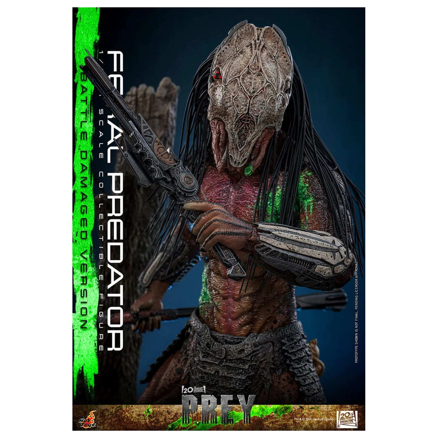 Prey Action Figure 1/6 Feral Predator (Battle Damaged Version) 37 cm zdjęcie produktu