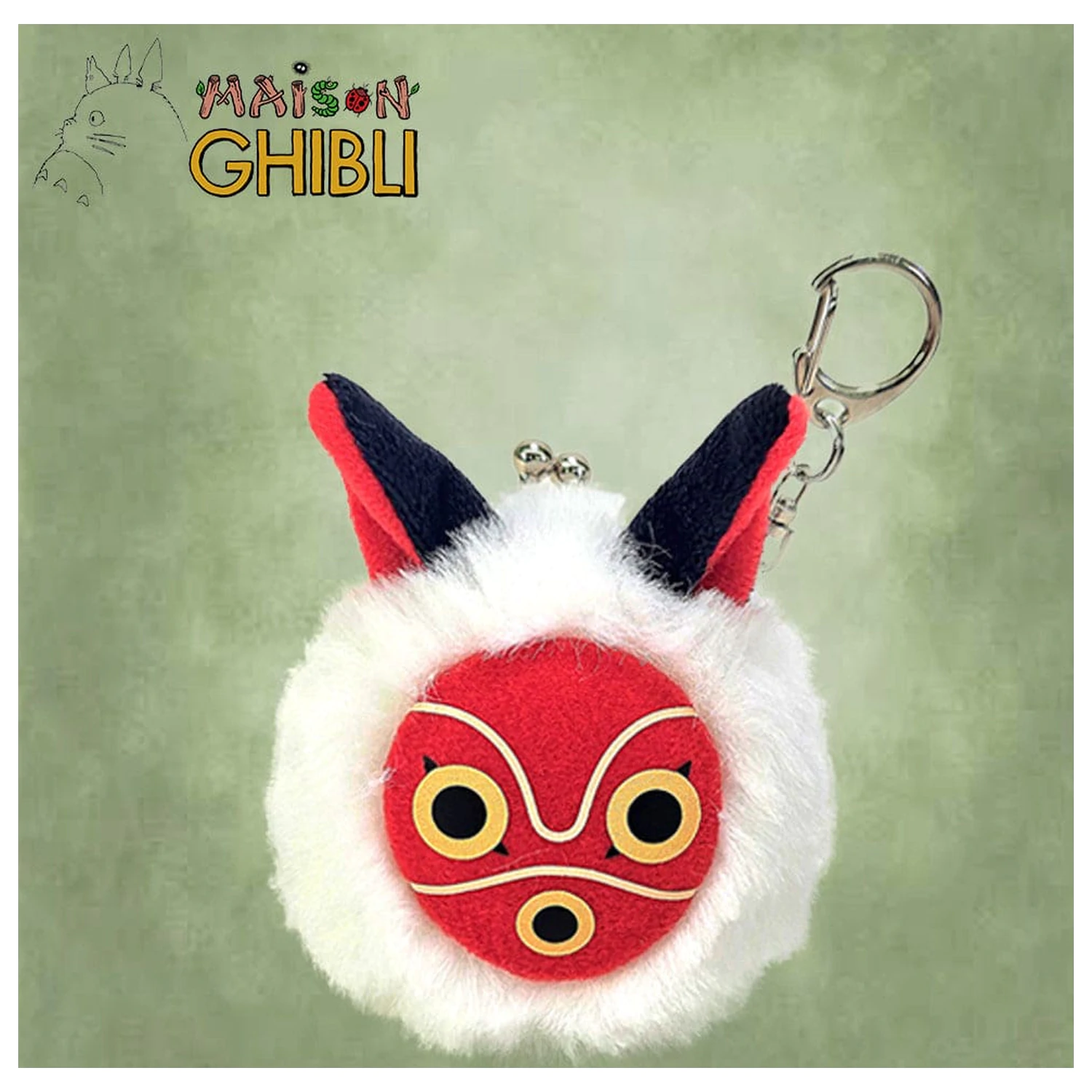 Princess Mononoke Funwari Mini Pluszowa Portmonetka Maska San zdjęcie produktu