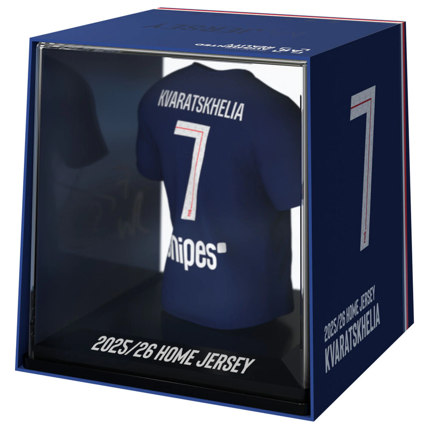 PSG Kvaratskhelia mini koszulka figurka zdjęcie produktu