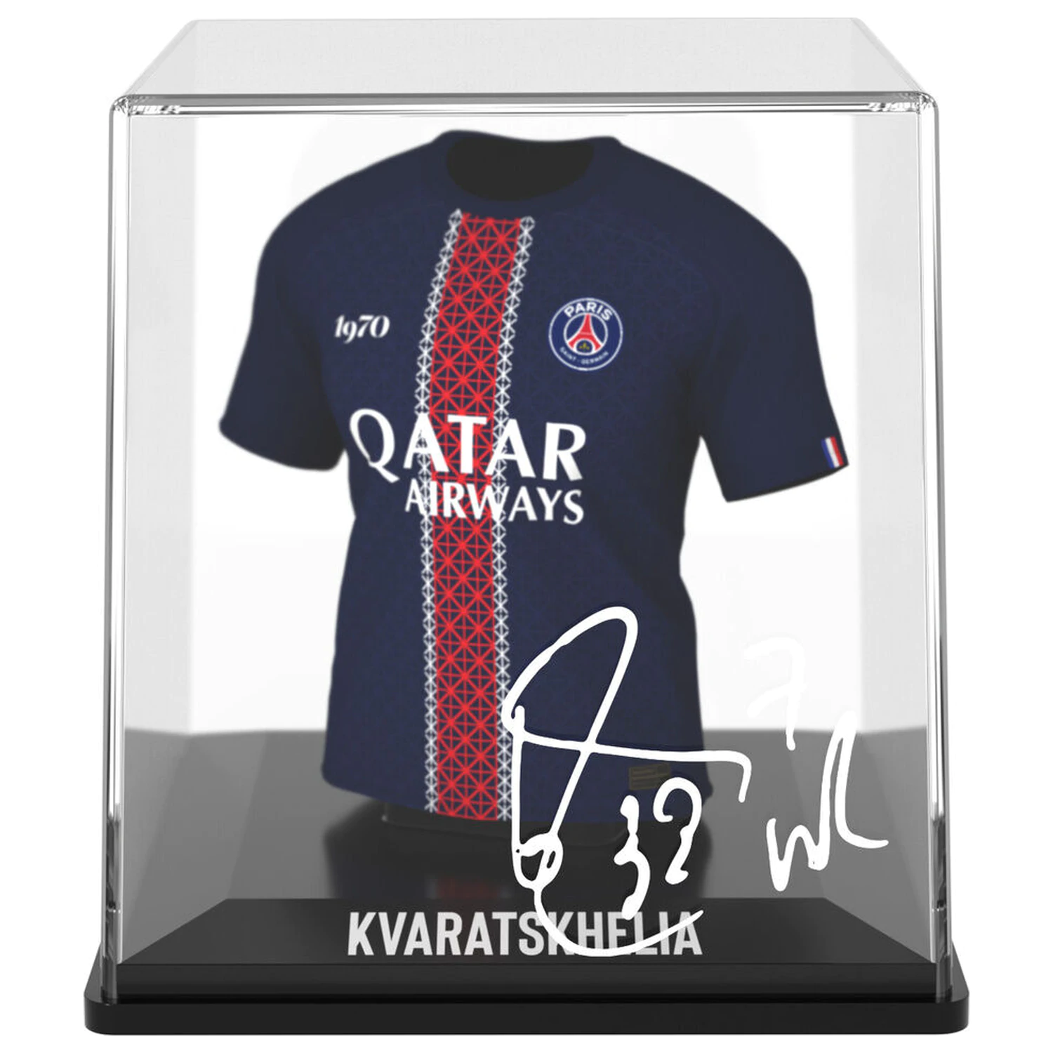 PSG Kvaratskhelia mini koszulka figurka zdjęcie produktu