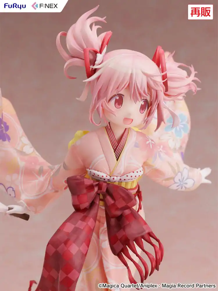 Puella Magi Madoka Magica Side Story Magia Record Statua PVC 1/7 Madoka Kaname Kimono Wer. 22 cm zdjęcie produktu