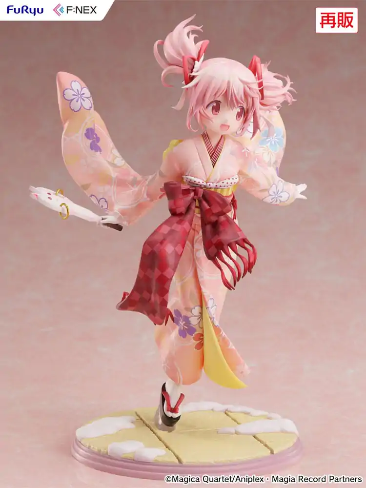 Puella Magi Madoka Magica Side Story Magia Record Statua PVC 1/7 Madoka Kaname Kimono Wer. 22 cm zdjęcie produktu