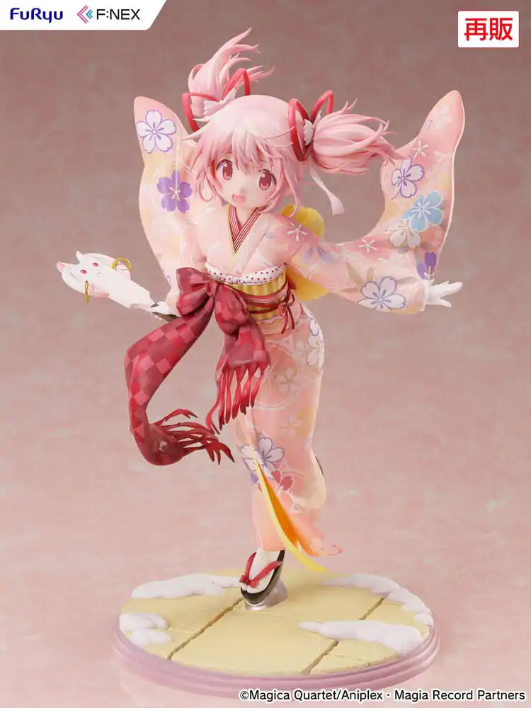 Puella Magi Madoka Magica Side Story Magia Record Statua PVC 1/7 Madoka Kaname Kimono Wer. 22 cm zdjęcie produktu