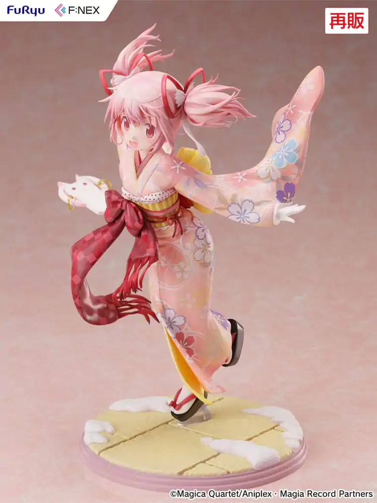 Puella Magi Madoka Magica Side Story Magia Record Statua PVC 1/7 Madoka Kaname Kimono Wer. 22 cm zdjęcie produktu