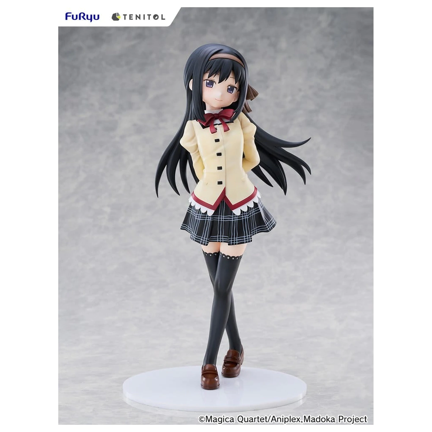 Puella Magi Madoka Magica the Movie -Walpurgisnacht: Rising- Tenitol Tall PVC Figurka Homura Akemi 30 cm zdjęcie produktu