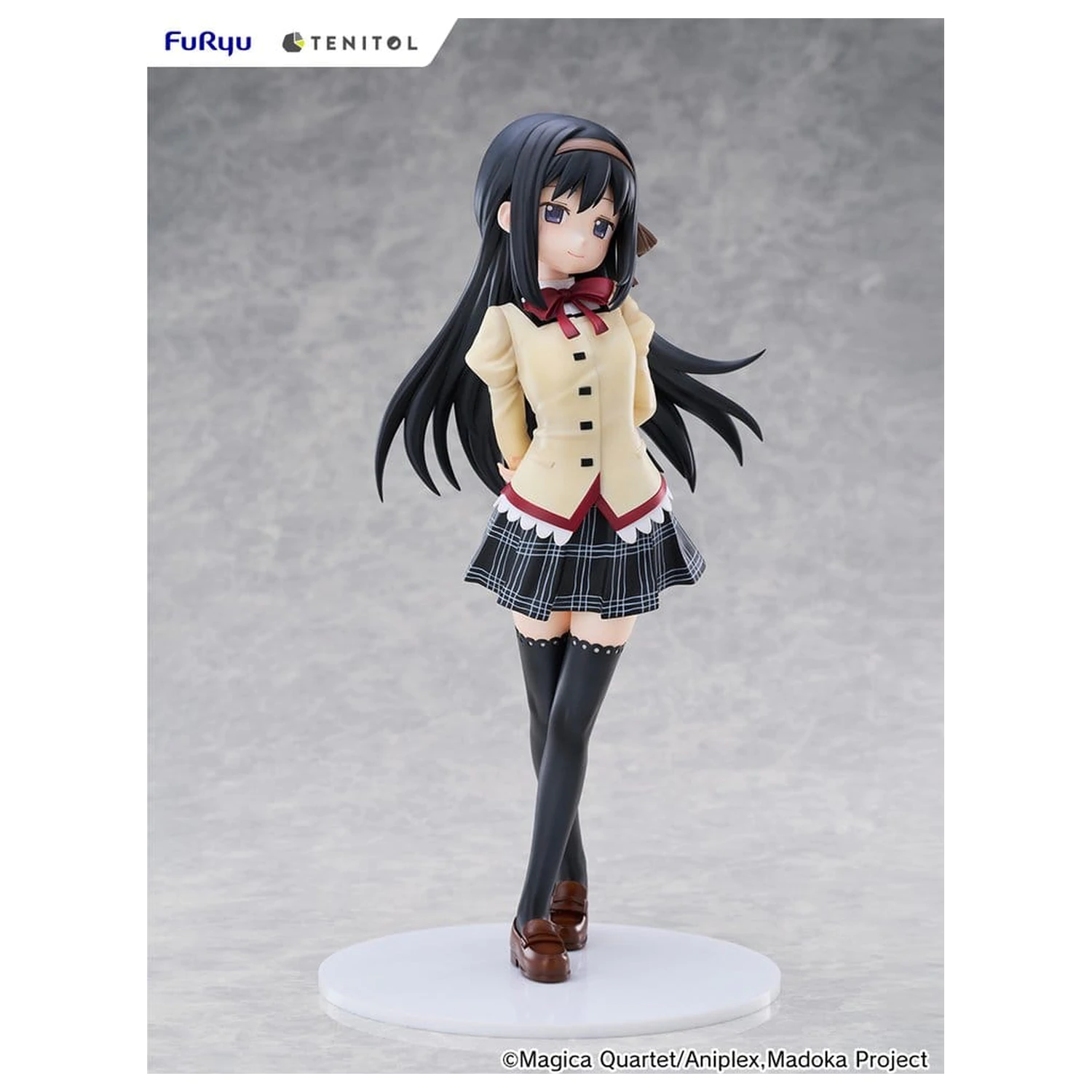 Puella Magi Madoka Magica the Movie -Walpurgisnacht: Rising- Tenitol Tall PVC Figurka Homura Akemi 30 cm zdjęcie produktu