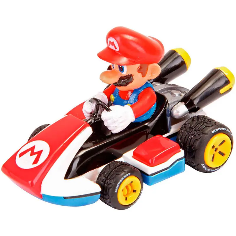 Zestaw 3 aut: Pull Speed Mario Kart 8 Mario Luigi Yoshi zdjęcie produktu