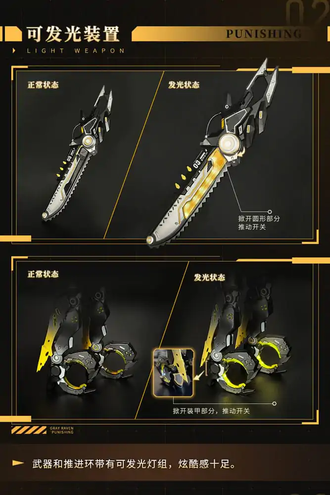 Figurka Akcji Punishing: Gray Raven 1/9 Nanami Pulse Metal Seamless Action Figure 20 cm zdjęcie produktu