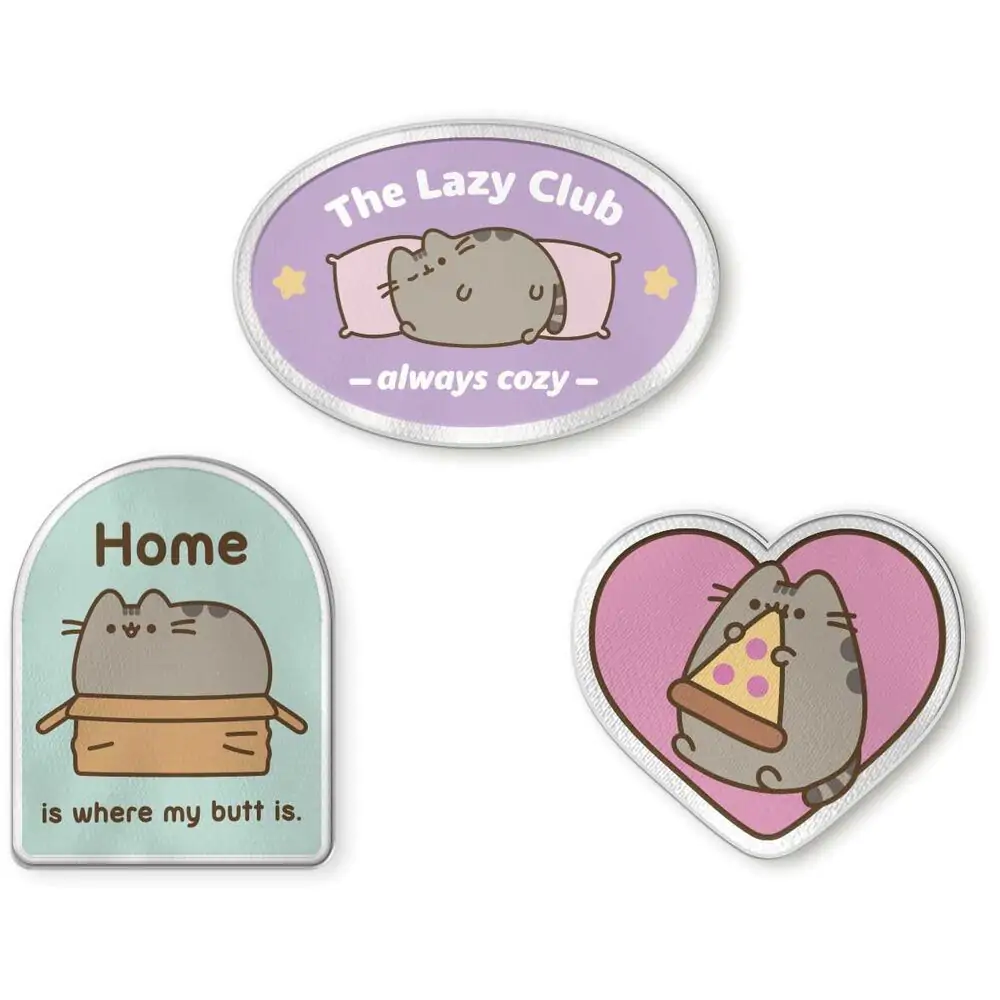 Pusheen zestaw 3 naszywek zdjęcie produktu