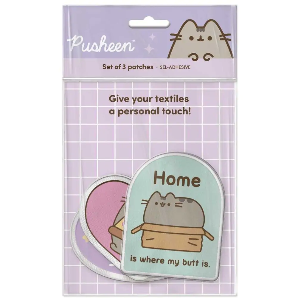 Pusheen zestaw 3 naszywek zdjęcie produktu