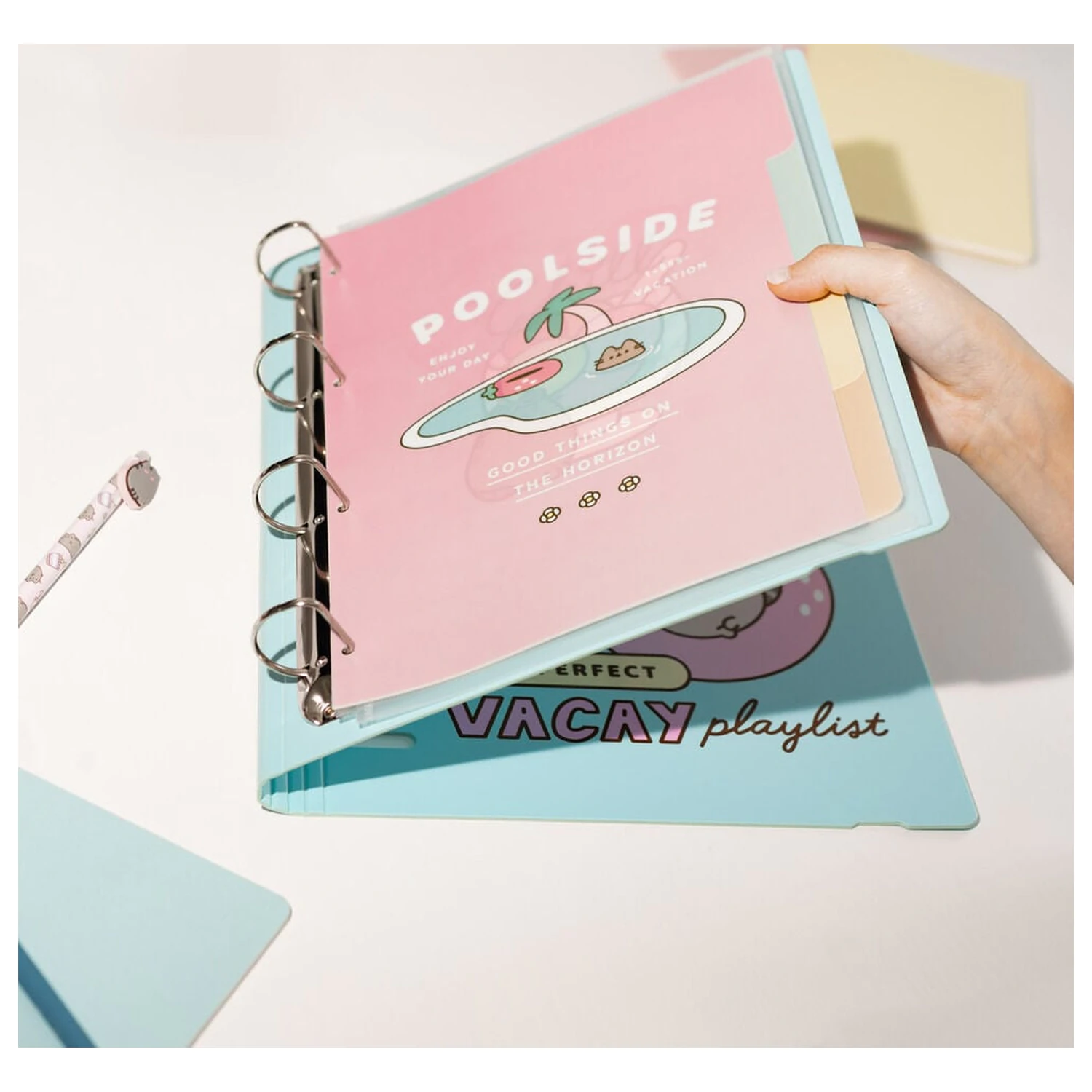 Pusheen segregator 4-ringowy zdjęcie produktu