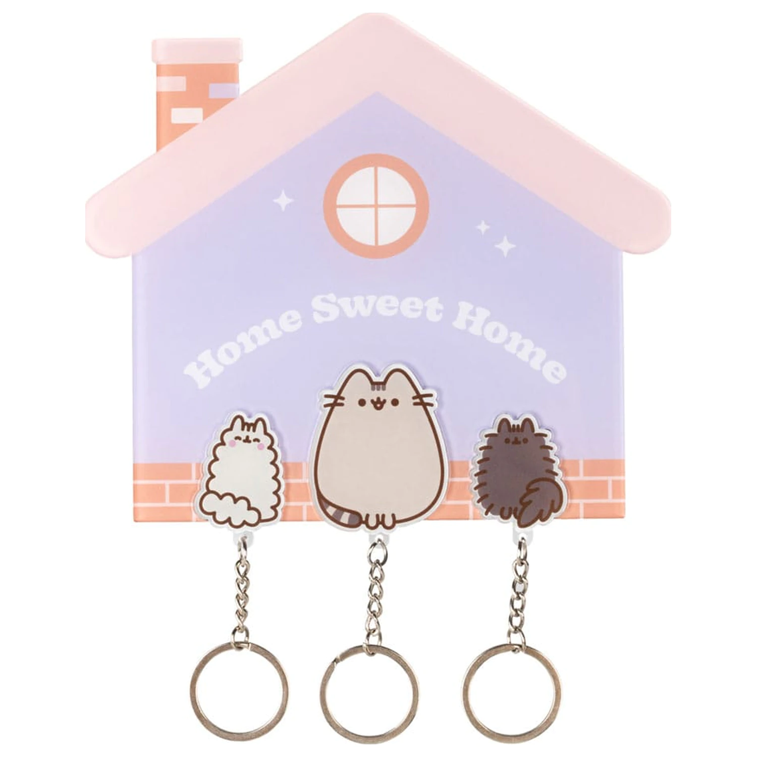 Pusheen wieszak na klucze wraz z 3 breloczkami zdjęcie produktu