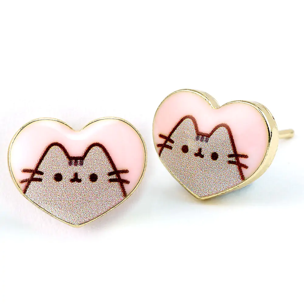 Kolczyki Pusheen Heart zdjęcie produktu