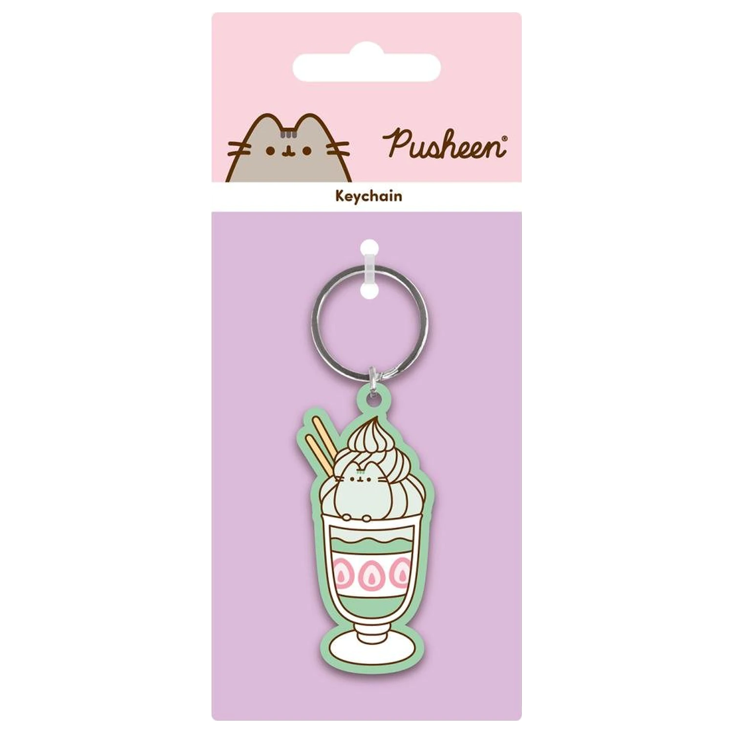 Pusheen Ice Cream PVC brelok do kluczy zdjęcie produktu