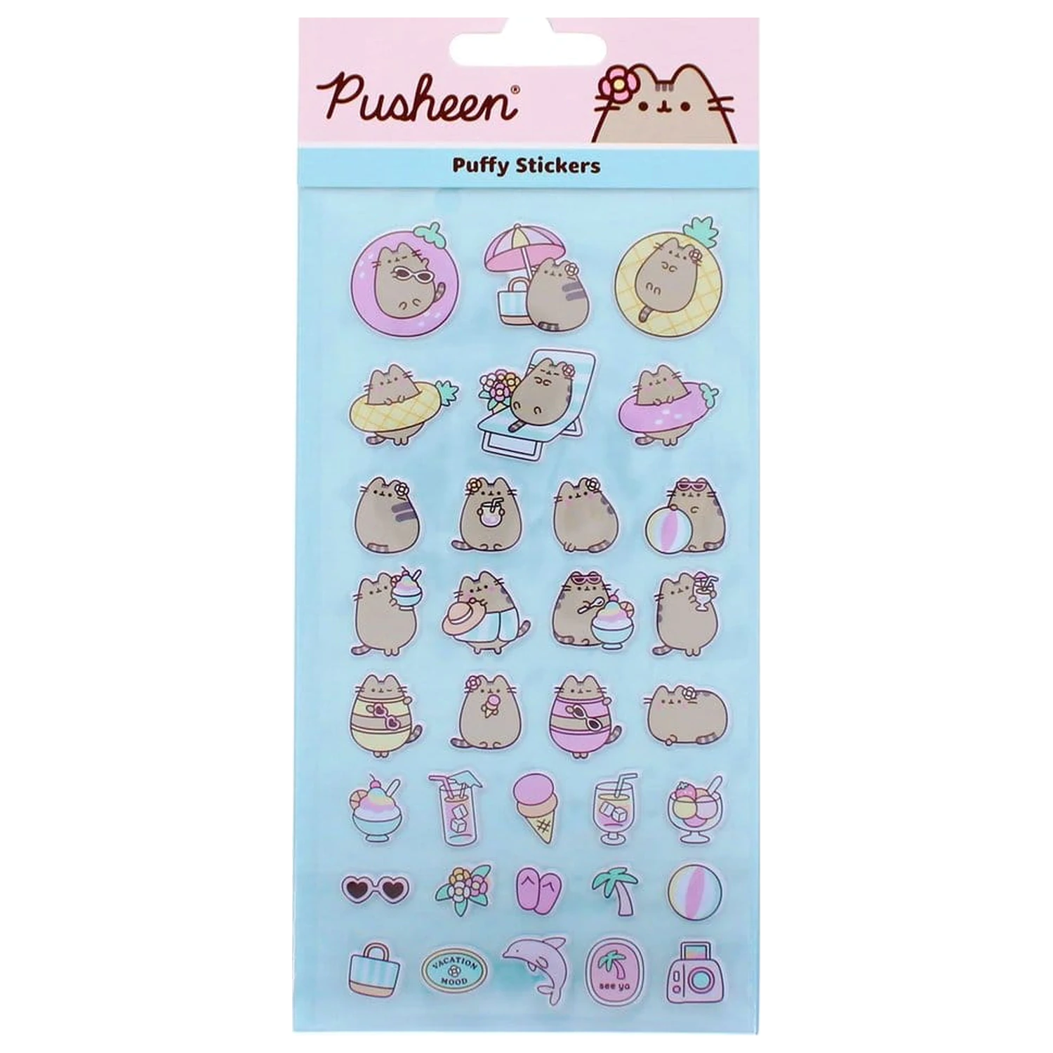 Pusheen Zestaw naklejek zdjęcie produktu