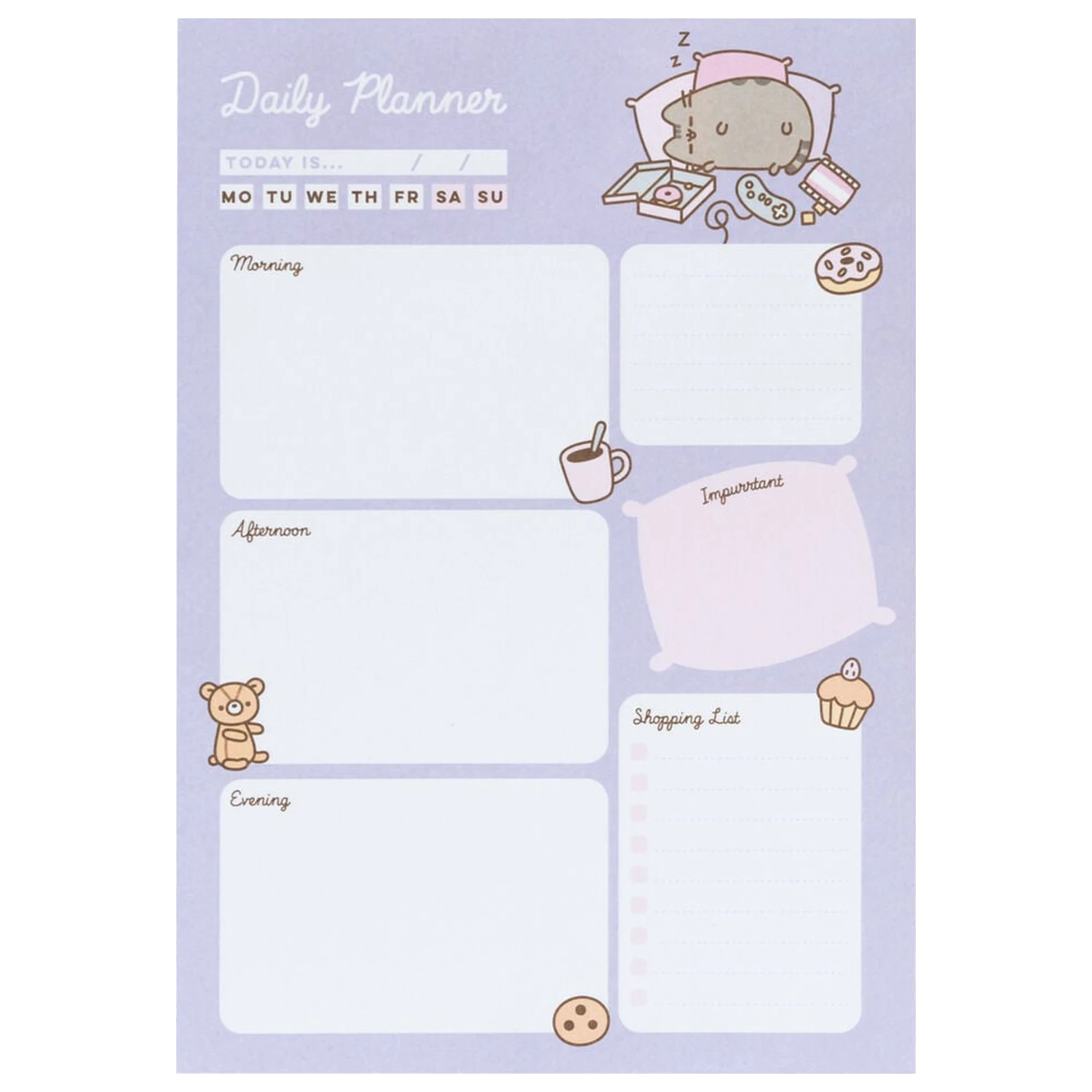 Pusheen Moments A5 dzienny planer zdjęcie produktu