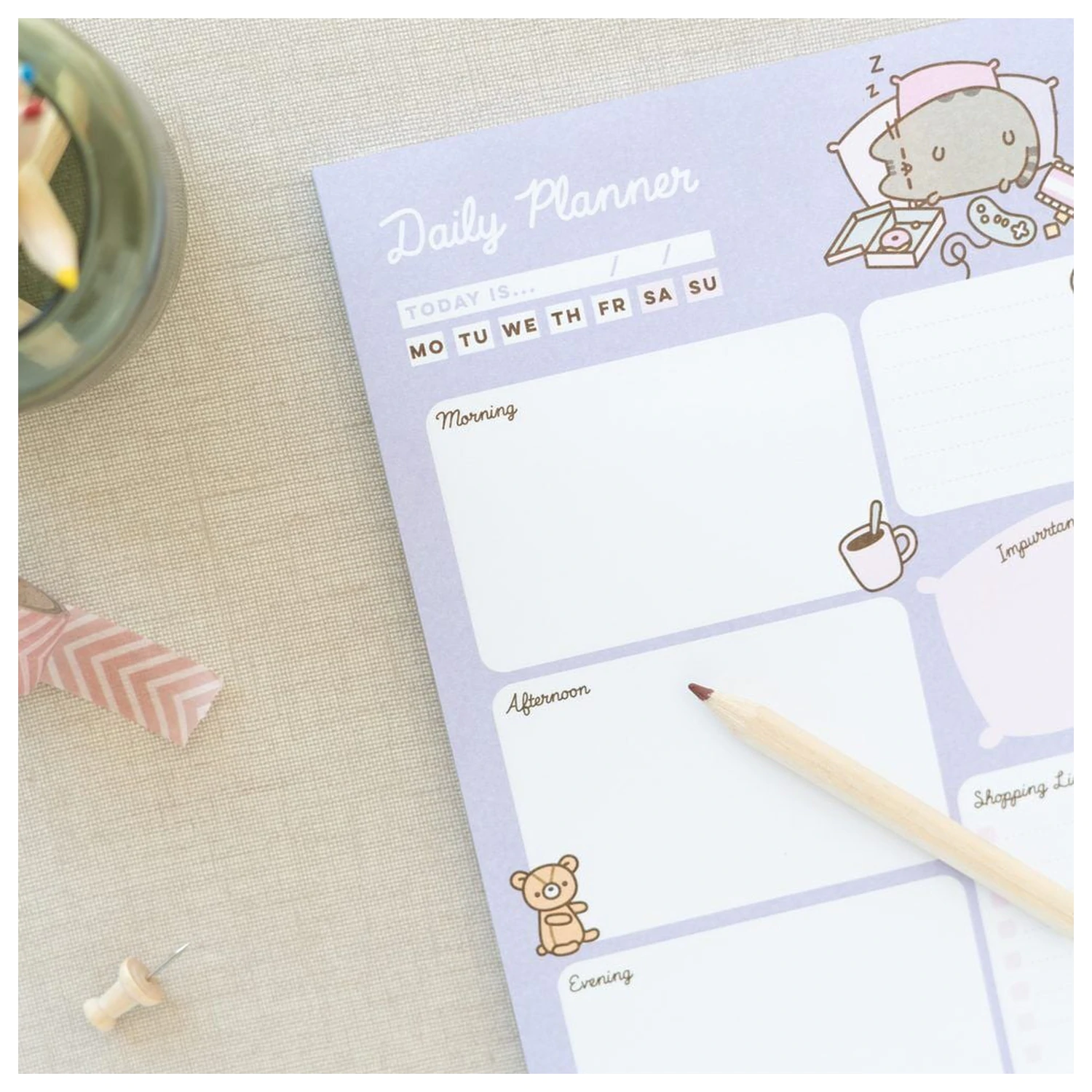 Pusheen Moments A5 dzienny planer zdjęcie produktu