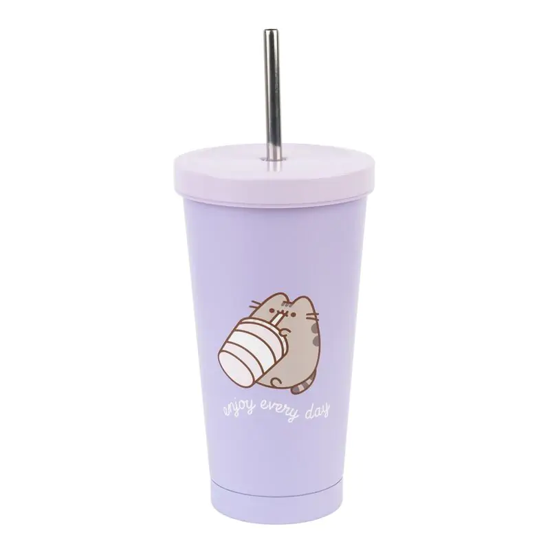 Pusheen Moments kubek ze słomką 550ml zdjęcie produktu