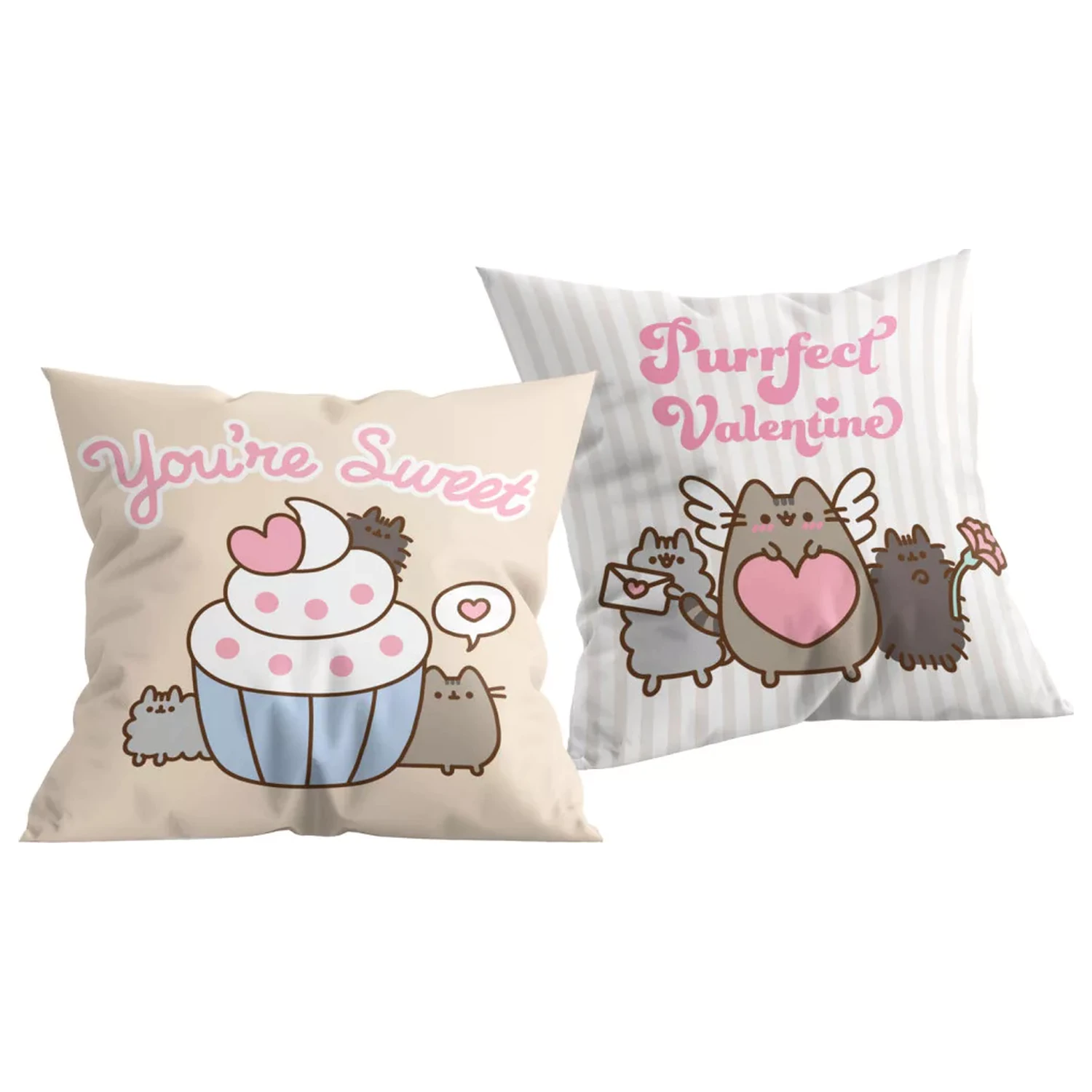 Pusheen Purrfect Valentine Pillow, poduszka dekoracyjna 40x40 cm zdjęcie produktu