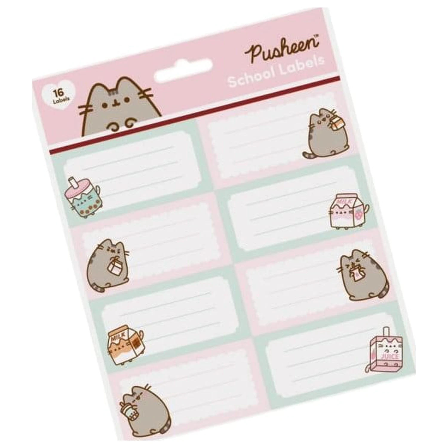Pusheen Etykiety Szkolne Sips zdjęcie produktu