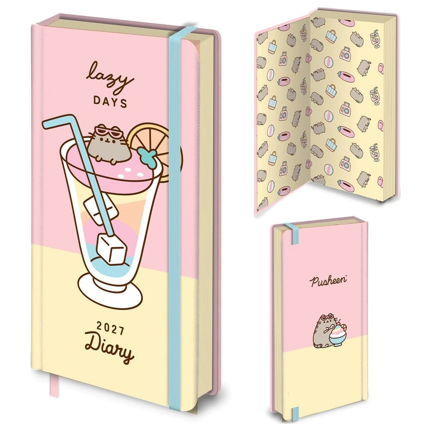 Pusheen Slim WTV Diary 2027 Tropical zdjęcie produktu