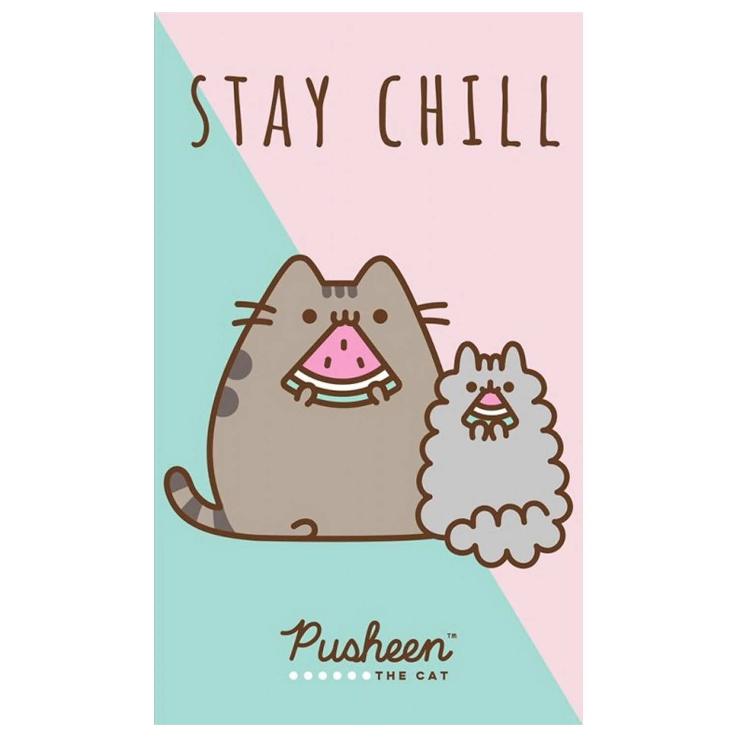 Pusheen Stay Chill Ręcznik do rąk, ręcznik do twarzy zdjęcie produktu