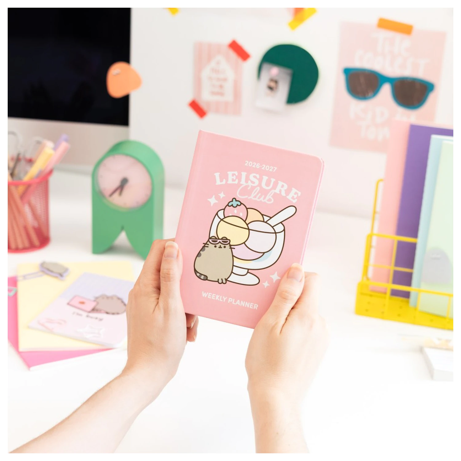 Pusheen Akademicki Planner Tropical Vacation 2026/27 A6 *English Version* zdjęcie produktu