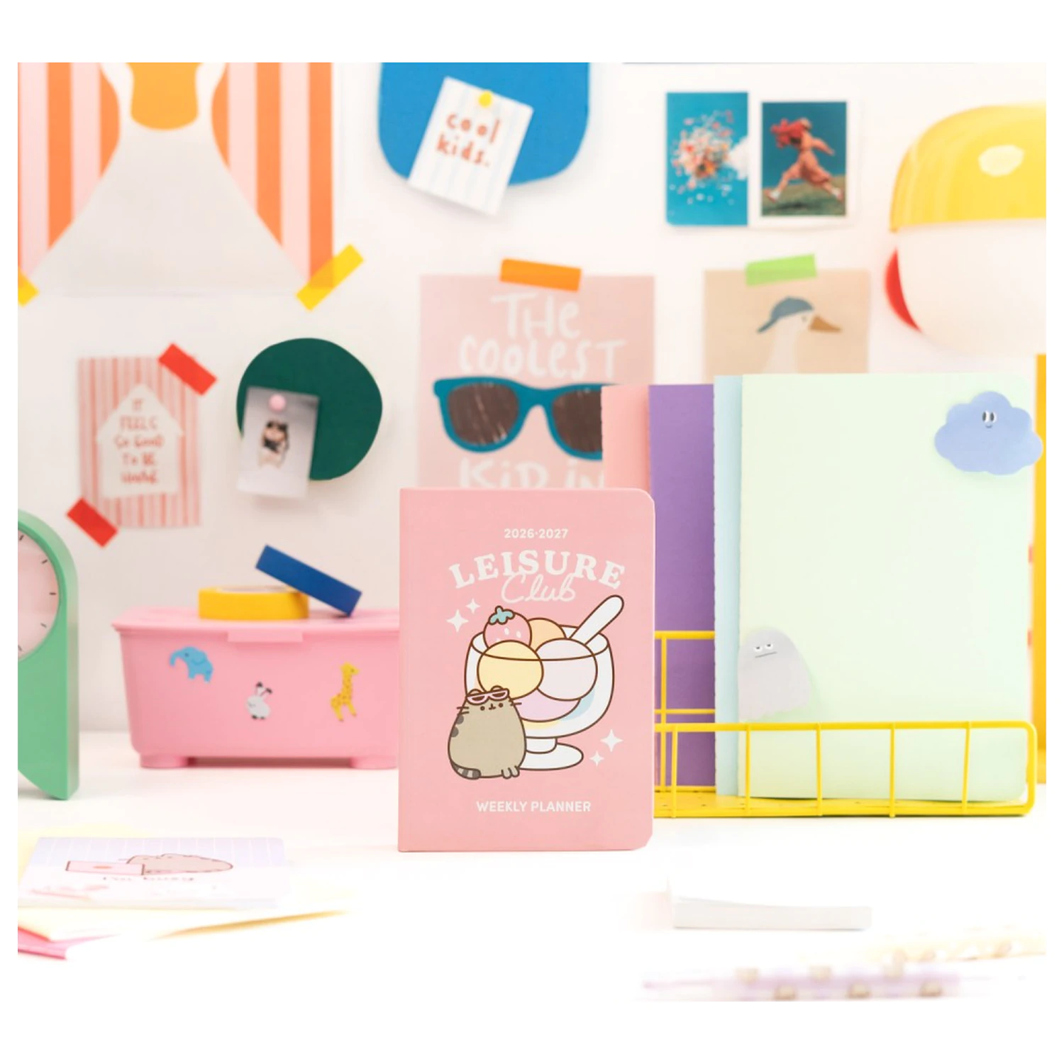 Pusheen Akademicki Planner Tropical Vacation 2026/27 A6 *English Version* zdjęcie produktu
