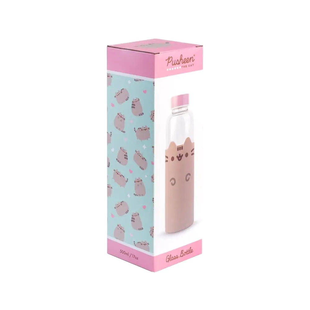 Szklana butelka Pusheen 500ml zdjęcie produktu