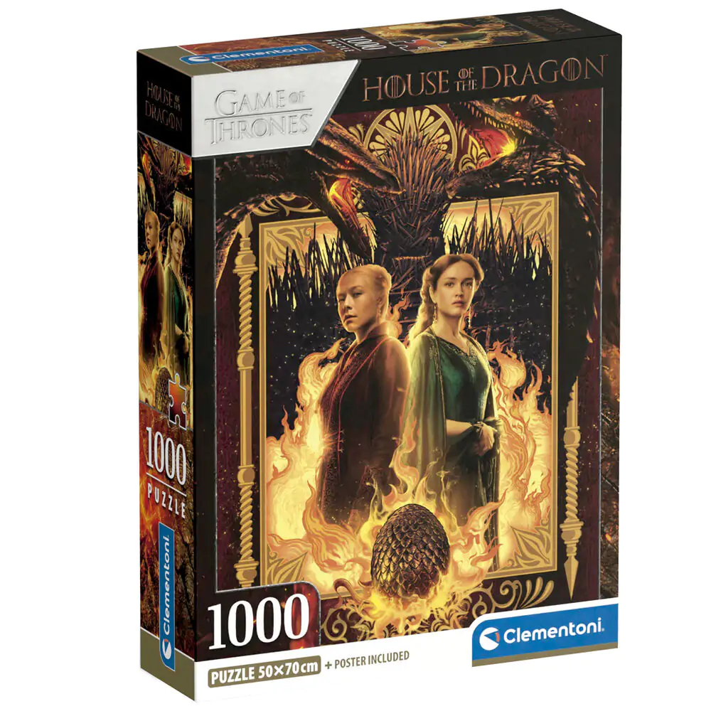 Puzzle La Casa del Dragon 1000 elementów zdjęcie produktu