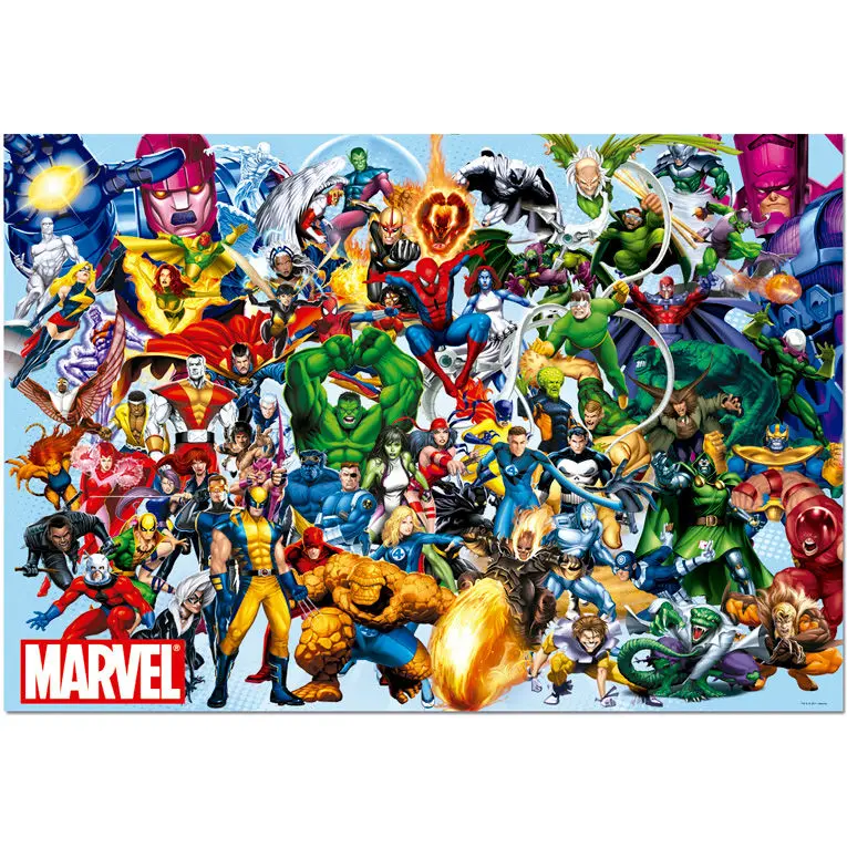 Puzzle Marvel Heroes 1000 elementów zdjęcie produktu