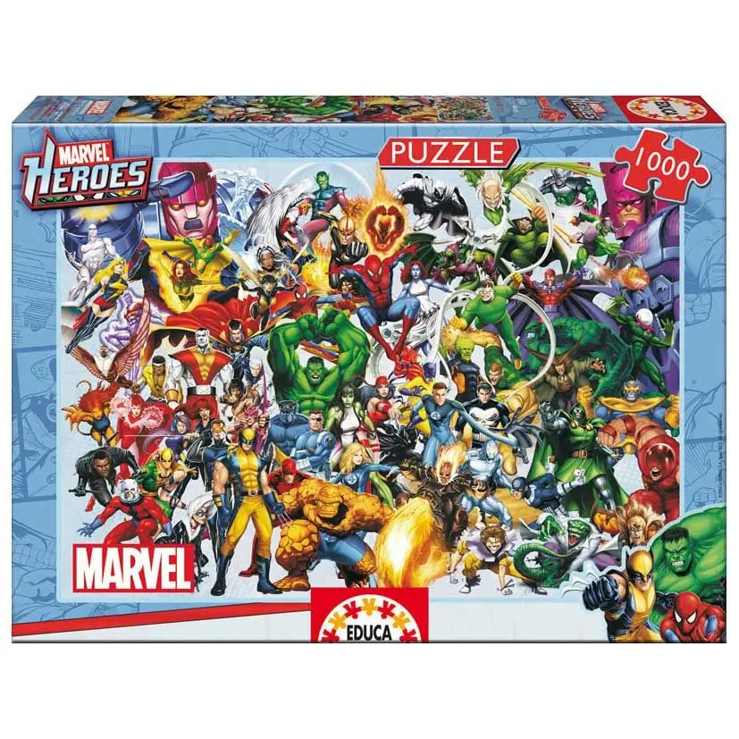 Puzzle Marvel Heroes 1000 elementów zdjęcie produktu