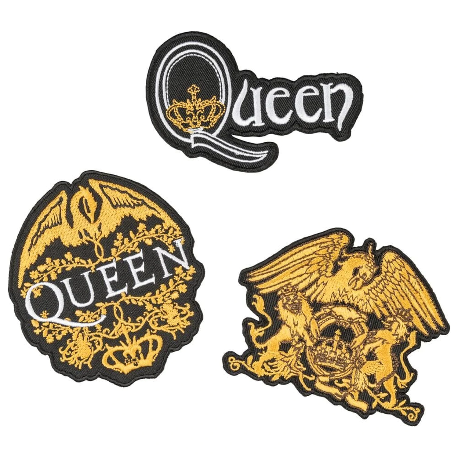 Queen zestaw 3 naszywek zdjęcie produktu