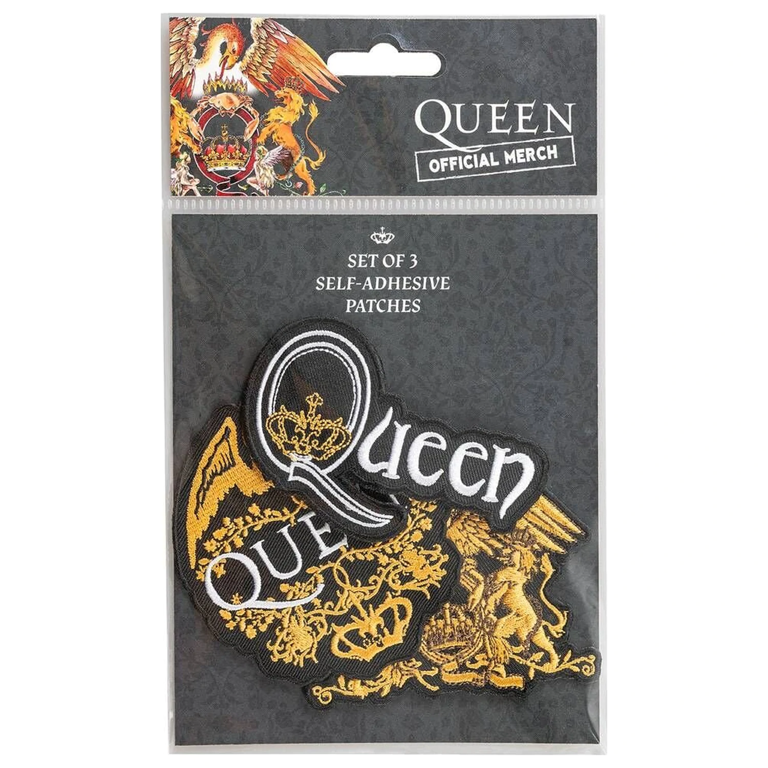 Queen zestaw 3 naszywek zdjęcie produktu