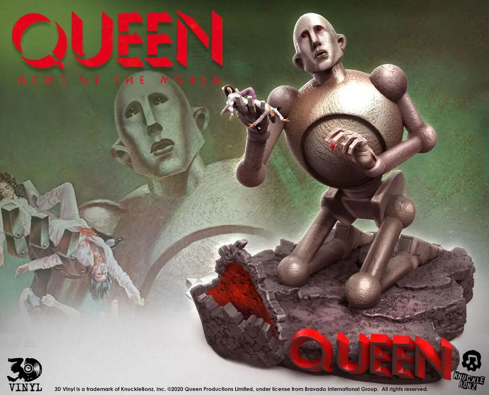 Queen 3D Vinyl Statue Queen Robot (News of the World) 20 x 21 x 24 cm zdjęcie produktu