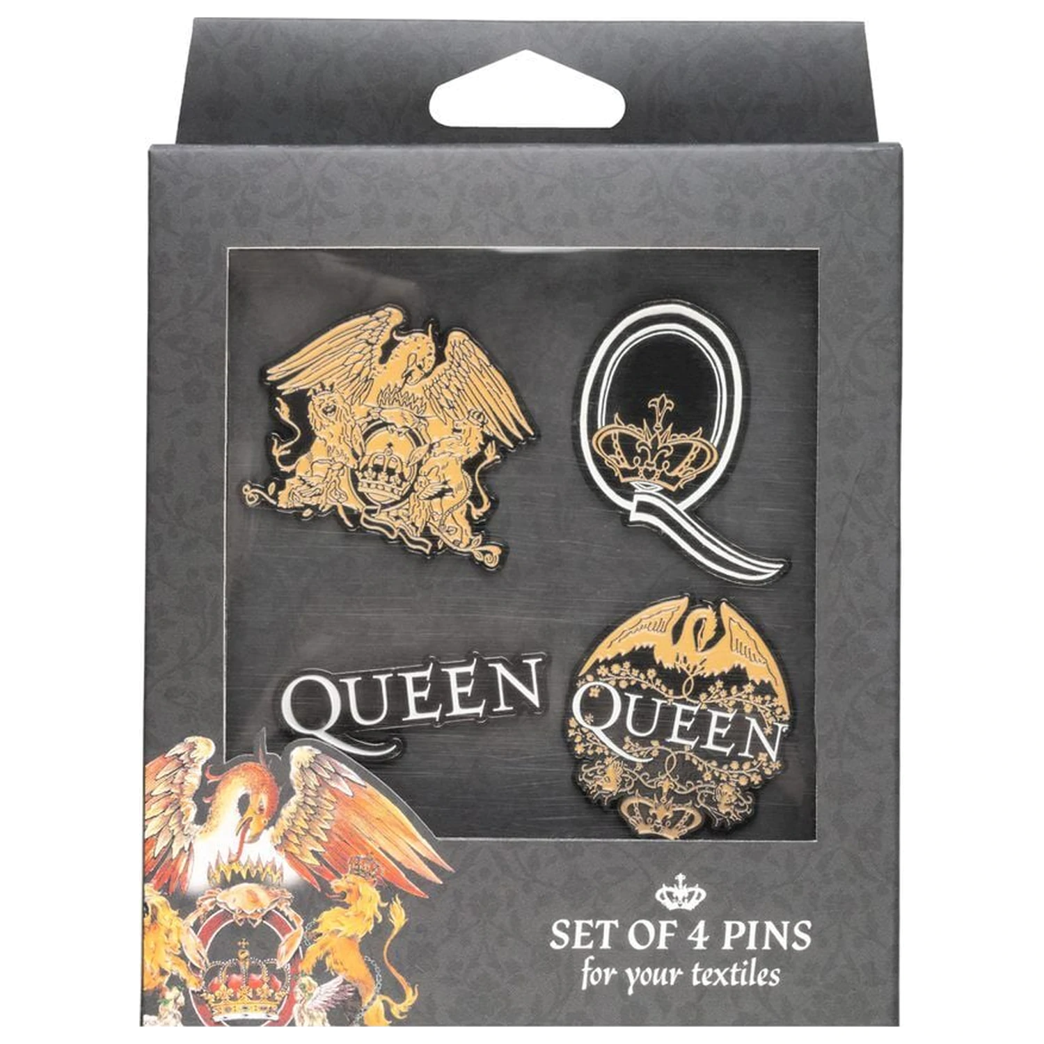 Queen zestaw 4 pinsów zdjęcie produktu