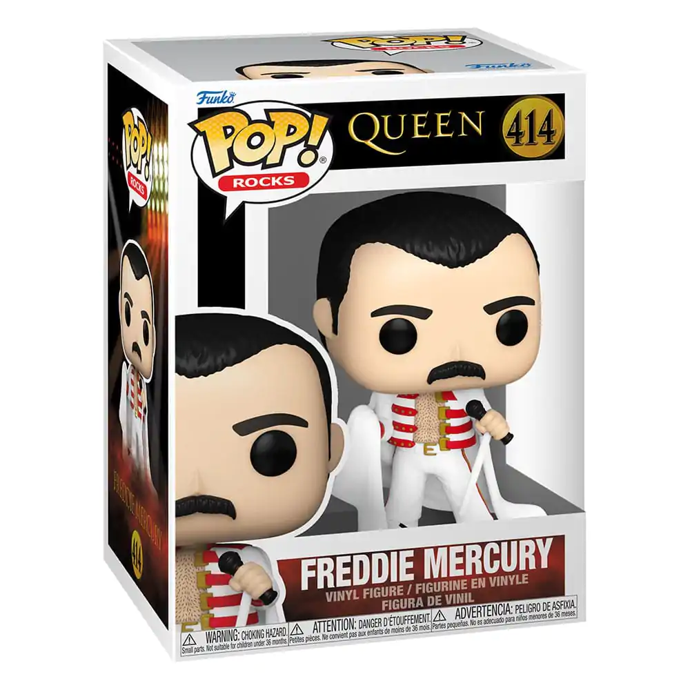 Queen Funko POP! Rocks Figurka Vinyl Freddie Mercury z peleryną 9 cm zdjęcie produktu