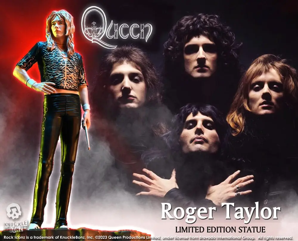 Queen Rock Iconz Statue Roger Taylor II (Sheer Heart Attack Era) Figurka 23 cm zdjęcie produktu