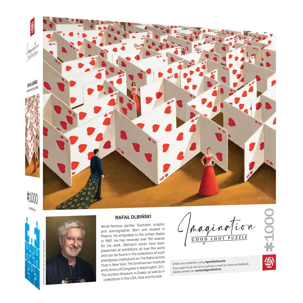 Puzzle Rafal Olbinski Imagination Excessive Meticulousness (1000 elementów) zdjęcie produktu