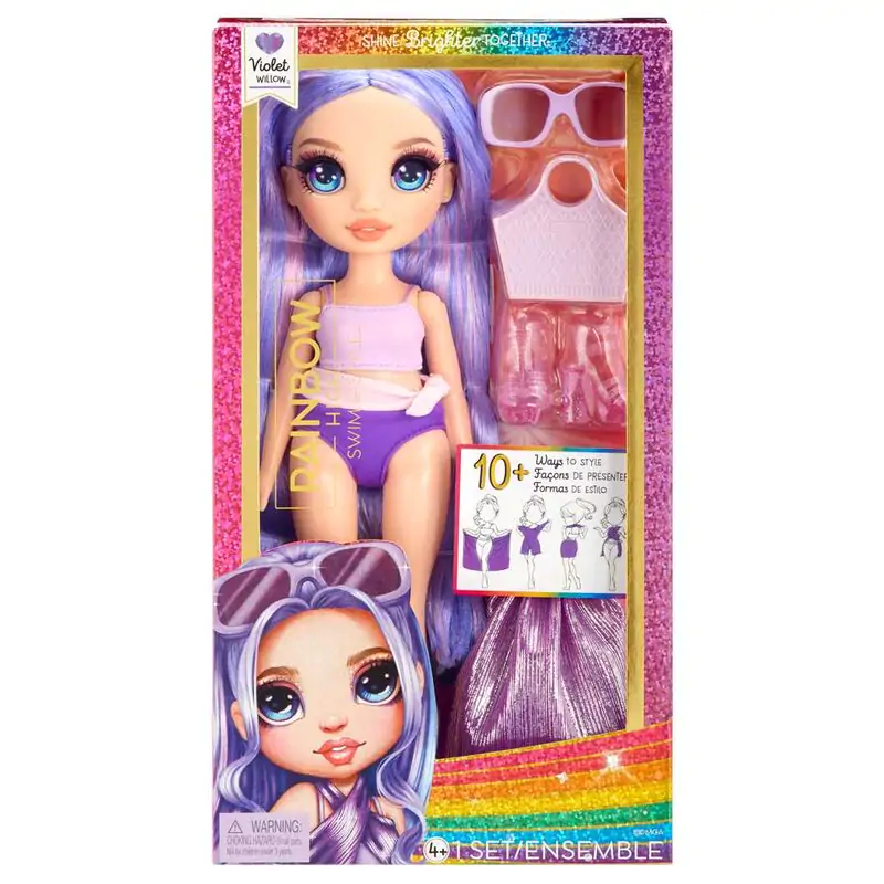 Rainbow High Under the Sun Violet lalka 25 cm zdjęcie produktu