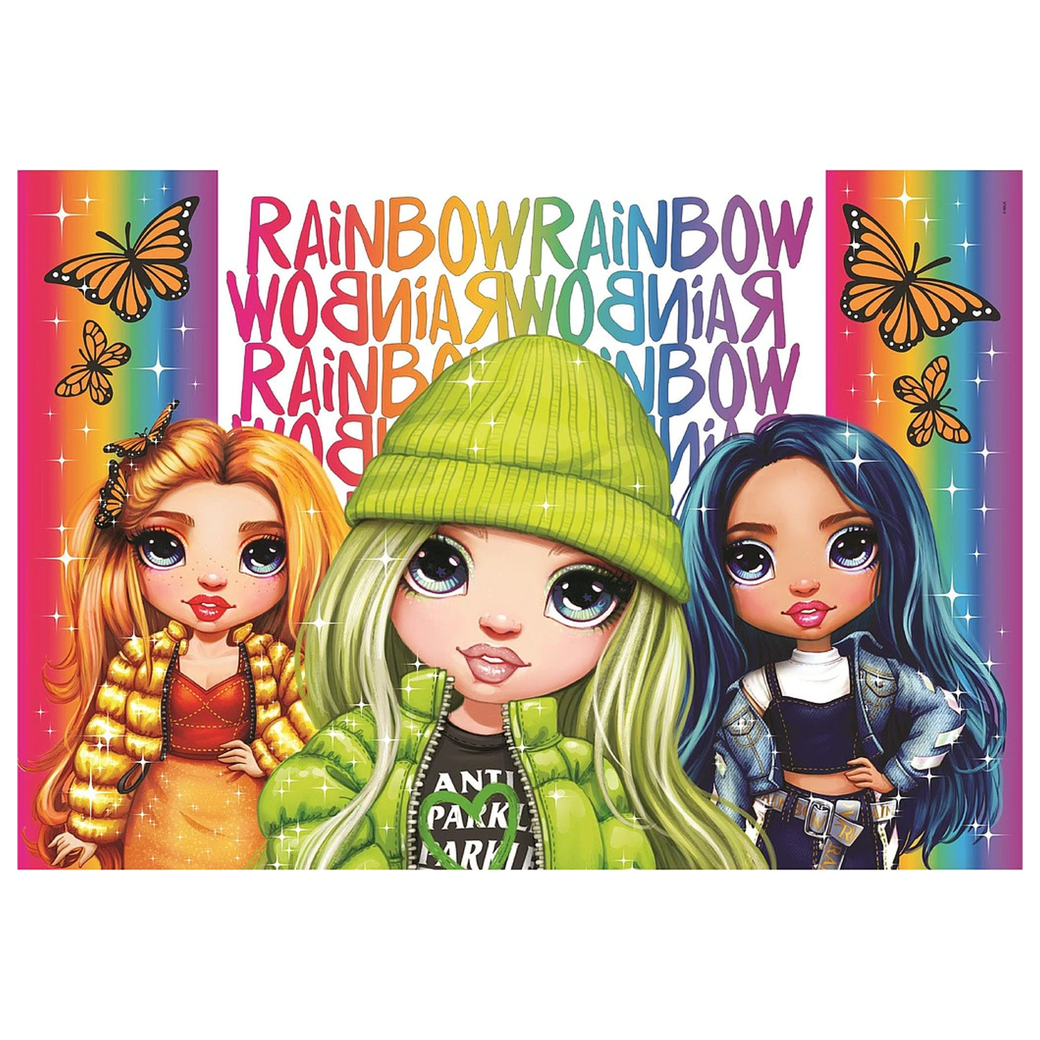 Rainbow High Butterfly 104-elementowa Genialna układanka firmy Clementoni zdjęcie produktu